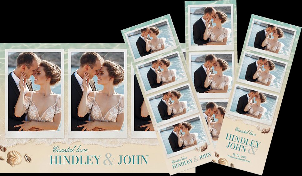 Fotobox Mallorca Beispiele — Hochzeit Hindley und John