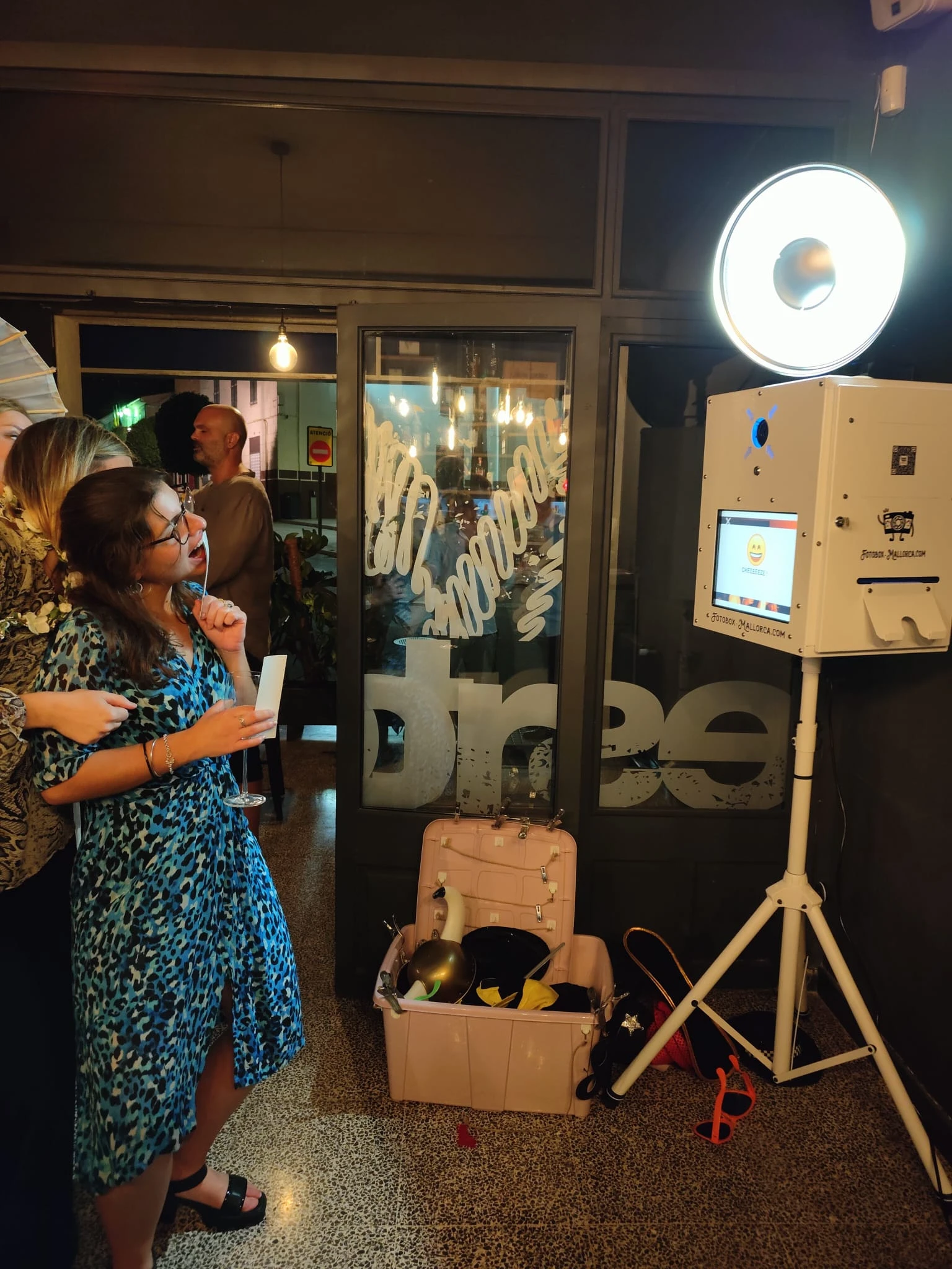 Fotobox Club Event Nacht Mallorca